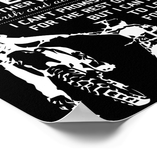 Motorfiets naar mijn vader van mijn zoon poster (Hoek)