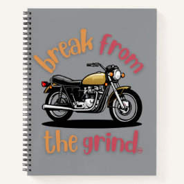 Motorfiets notitieboek