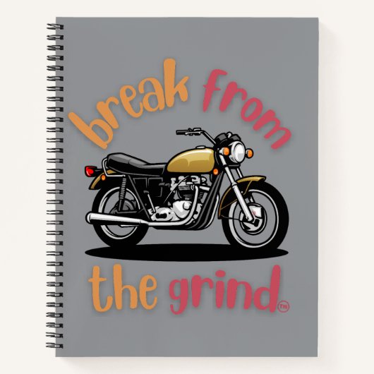 Motorfiets notitieboek (Voorkant)