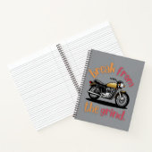 Motorfiets notitieboek (Binnen)