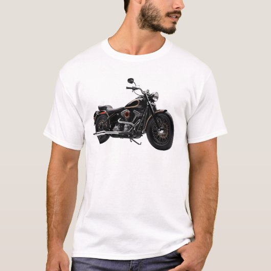 Motorfiets of motorfiets T-shirt (Voorkant)