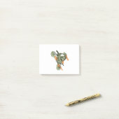 Motorfiets - Off Road Biker Post-it® Notes (Op bureau)