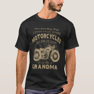 Motorfiets Oma Funny  Biker Granny Biki T-shirt