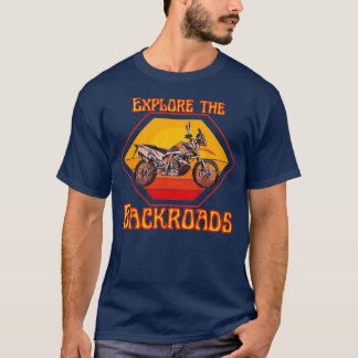 Motorfiets Onderzoek de achtergrond (3) T-shirt
