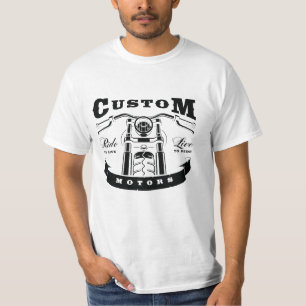 Motorfiets ontwerp T-shirt