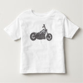 motorfiets op straat kinder shirts (Voorkant)