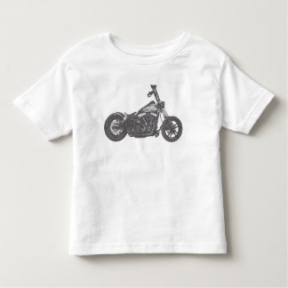 motorfiets op straat kinder shirts
