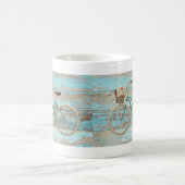  motorfiets oude bike koffiemok (Center)