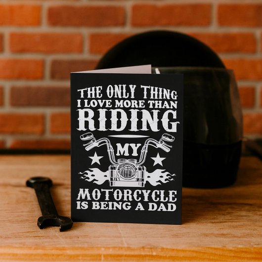 Motorfiets Papa Biker Kaart