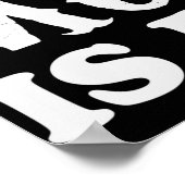 Motorfiets Papa Biker Poster (Hoek)