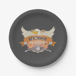 motorfiets papieren bordje