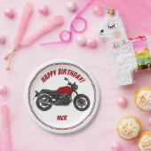 Motorfiets Papieren Bordje (Feest)