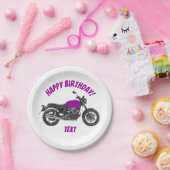 Motorfiets Papieren Bordje (Feest)