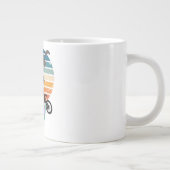 Motorfiets, parachutes en het buitenleven grote koffiekop (Rechts)