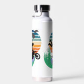 Motorfiets, parachutes en het buitenleven waterfles (Rechts)