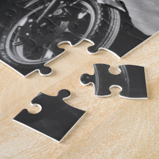 Motorfiets Pinup Girl Legpuzzel