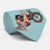 motorfiets pop-up #1 stropdas (Opgerold)