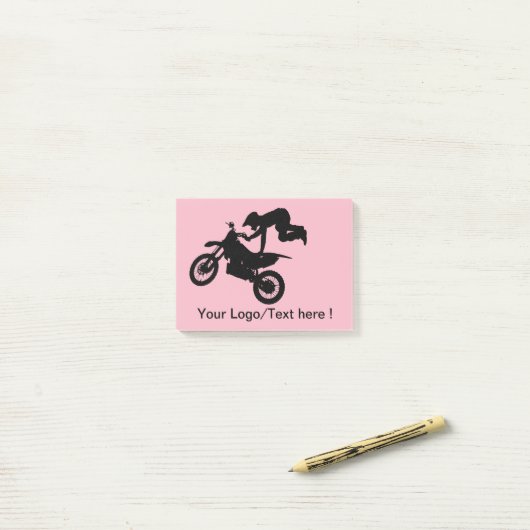 motorfiets post-it® notes (Op bureau)