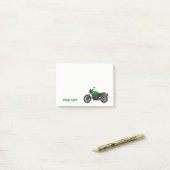 Motorfiets Post-it® Notes (Op bureau)