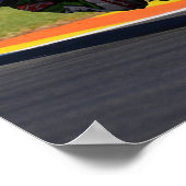 Motorfiets Poster (Hoek)