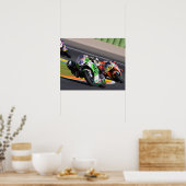 Motorfiets Poster (Keuken)