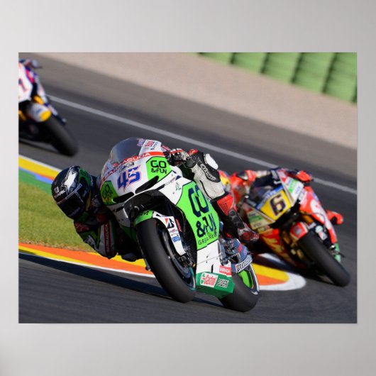 Motorfiets Poster (Voorkant)