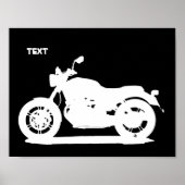 Motorfiets Poster (Voorkant)