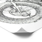 motorfiets poster (Hoek)