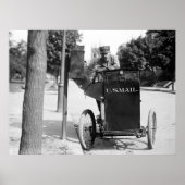 Motorfiets Postman: 1912 Poster (Voorkant)