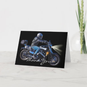 Motorfiets Power Biker Transport Gift Bedankkaart