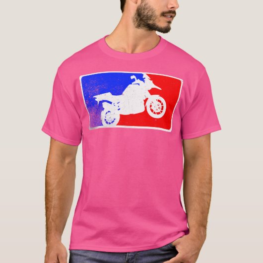 Motorfiets R1200GS K50 Major League R 1200 GS Endu T-shirt (Voorkant)