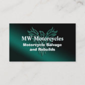 Motorfiets Salvage and Rebuilds, Phoenix Rising Visitekaartje (Voorkant)