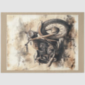  Motorfiets Serie Ontwerp #7 Tissuepapier (Voorkant)