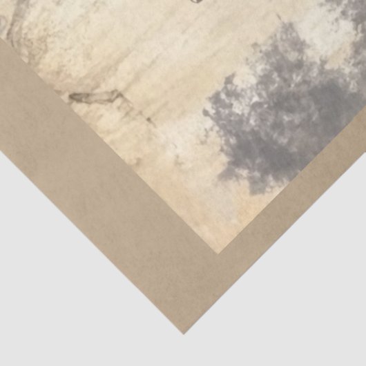 Motorfiets Series Design #10 Tissuepapier (Detail)