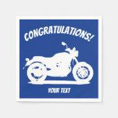 Motorfiets Servet (Voorkant)