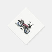 Motorfiets Servet (Hoek)