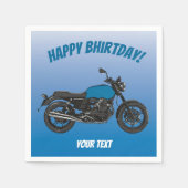 Motorfiets Servetten (Voorkant)