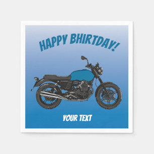 Motorfiets Servetten