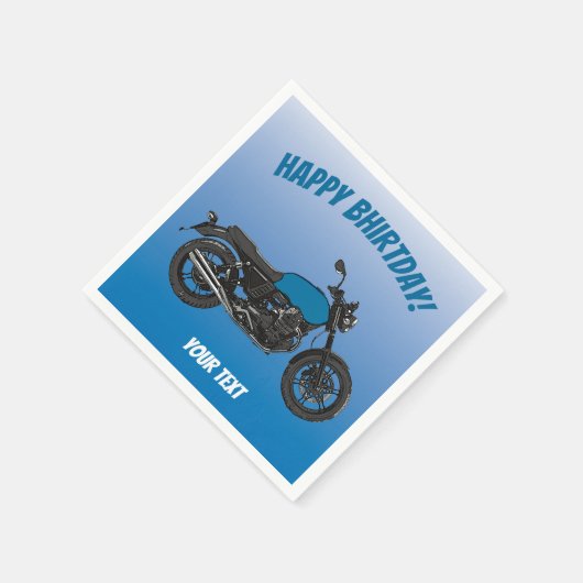 Motorfiets Servetten (Hoek)