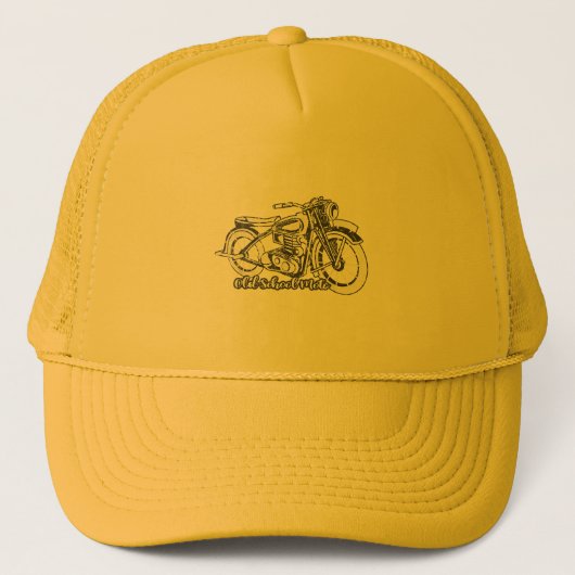 motorfiets Shirt Trucker Pet (Voorkant)