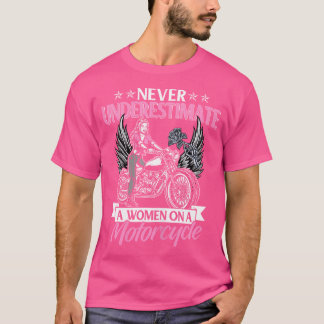 Motorfiets Shirt Vrouwen Motorfiets Graphic Funny