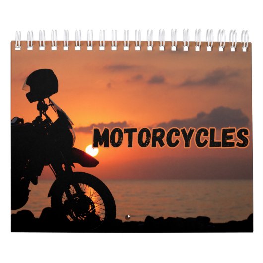 Motorfiets Showcase Collectie Wandkalender Kalender (Hoes)