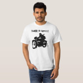 motorfiets Silhouette T-Shirt (Voorkant volledig)