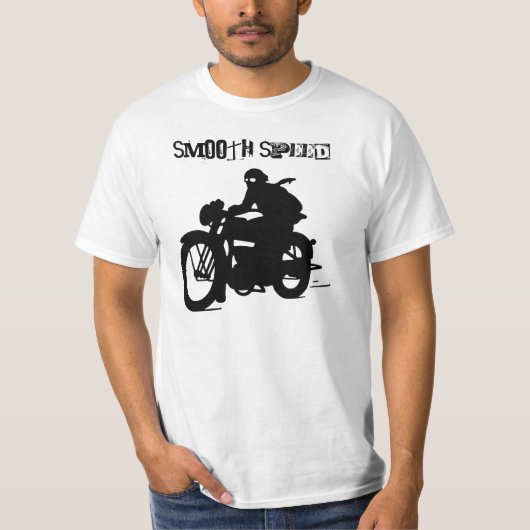 motorfiets Silhouette T-Shirt (Voorkant)