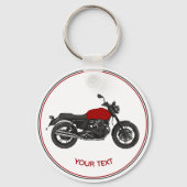 Motorfiets Sleutelhanger (Voorkant)