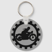 Motorfiets Sleutelhanger (Voorkant)