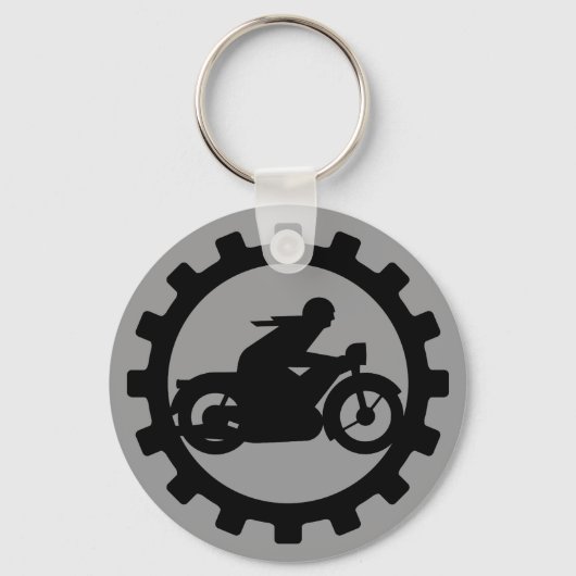 Motorfiets Sleutelhanger (Voorkant)