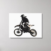 Motorfiets Sport prestatie Motivatie Canvas Afdruk (Voorkant)
