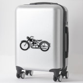  motorfiets sticker (Koffer)