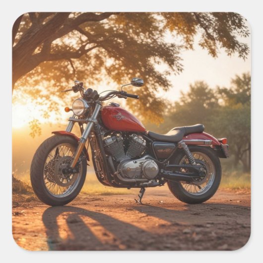 Motorfiets Stickers (Voorkant)